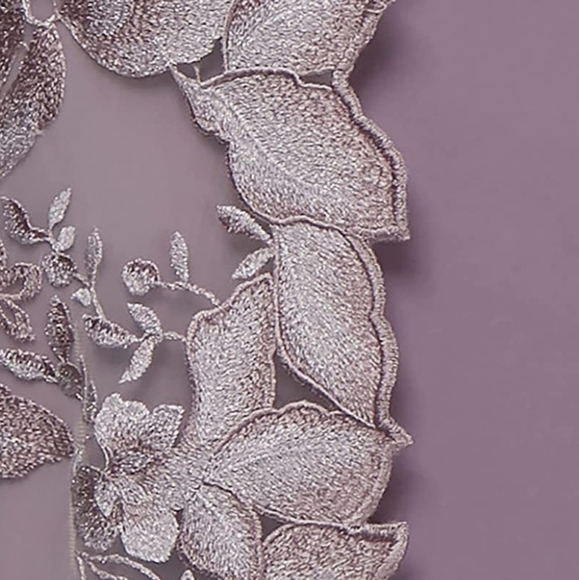 ALEX EVENINGS Embroidered Lace Mock Jacket Cocktail Dress, size 8 - Picture 12 of 15